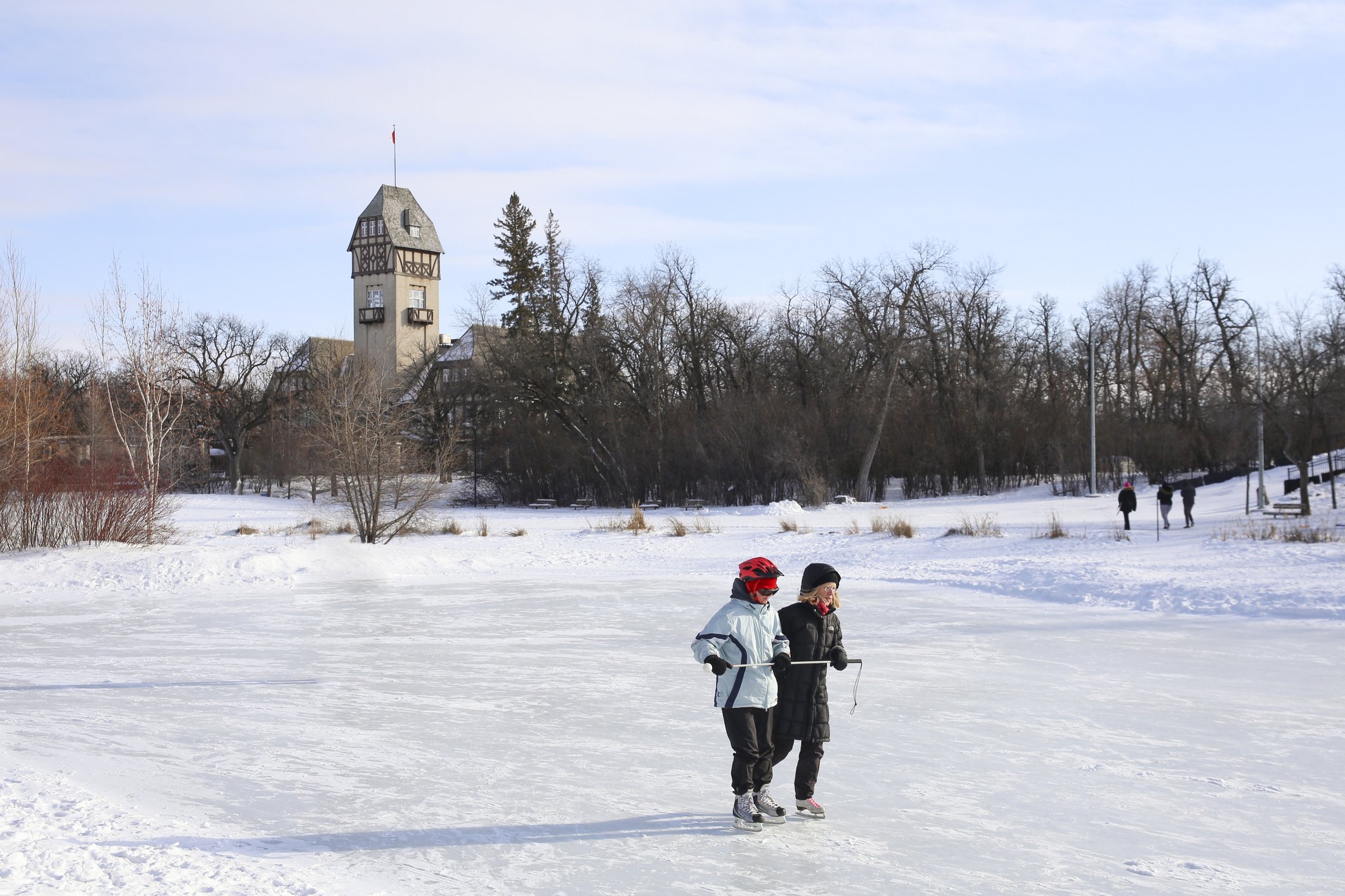 Duck Pond At Assiniboine Park